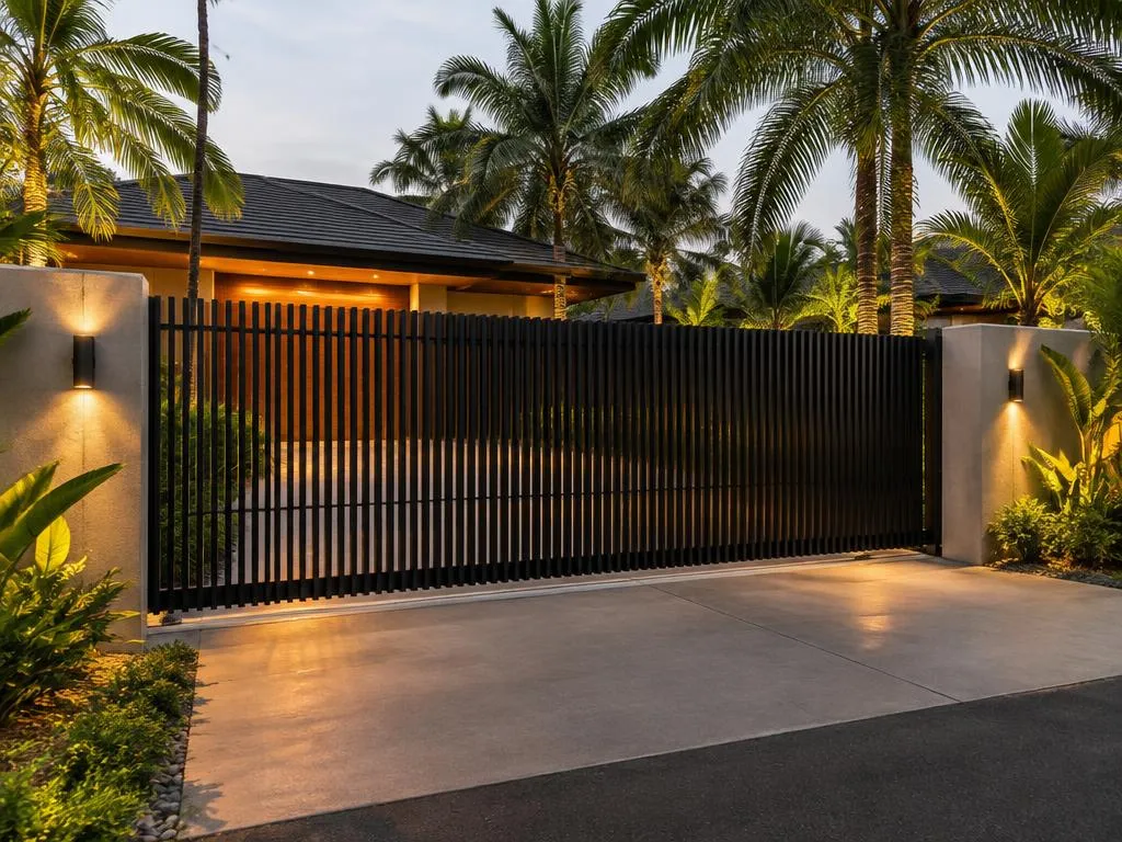 Modern Villa Gate